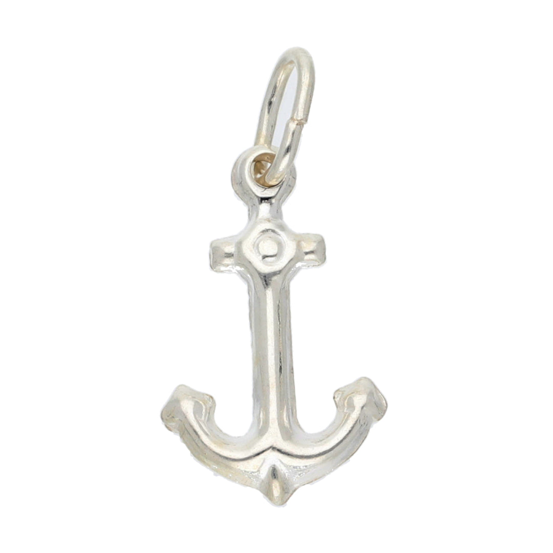 Sterling Silver 925 Anchor Pendant - FKJPNDSL9514