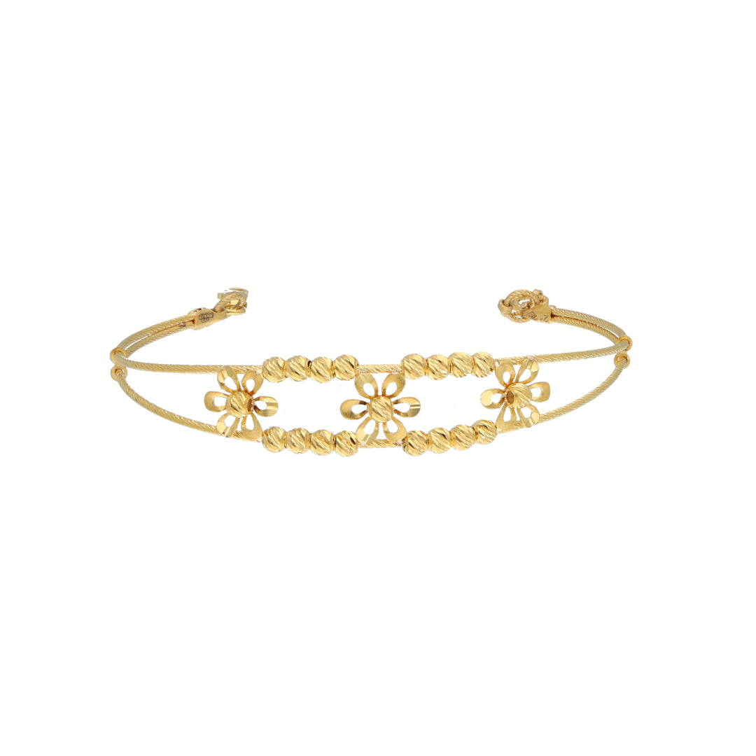 Gold Classic Bracelet 21KT - FKJBRL21KM11733