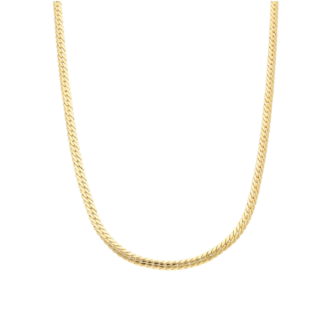 Gold Classic Link Chain 18KT - FKJCN18K10435