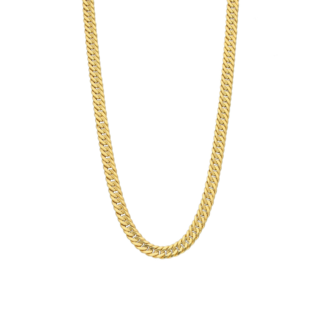 Gold Curb Chain 21KT - FKJCN21KM12018