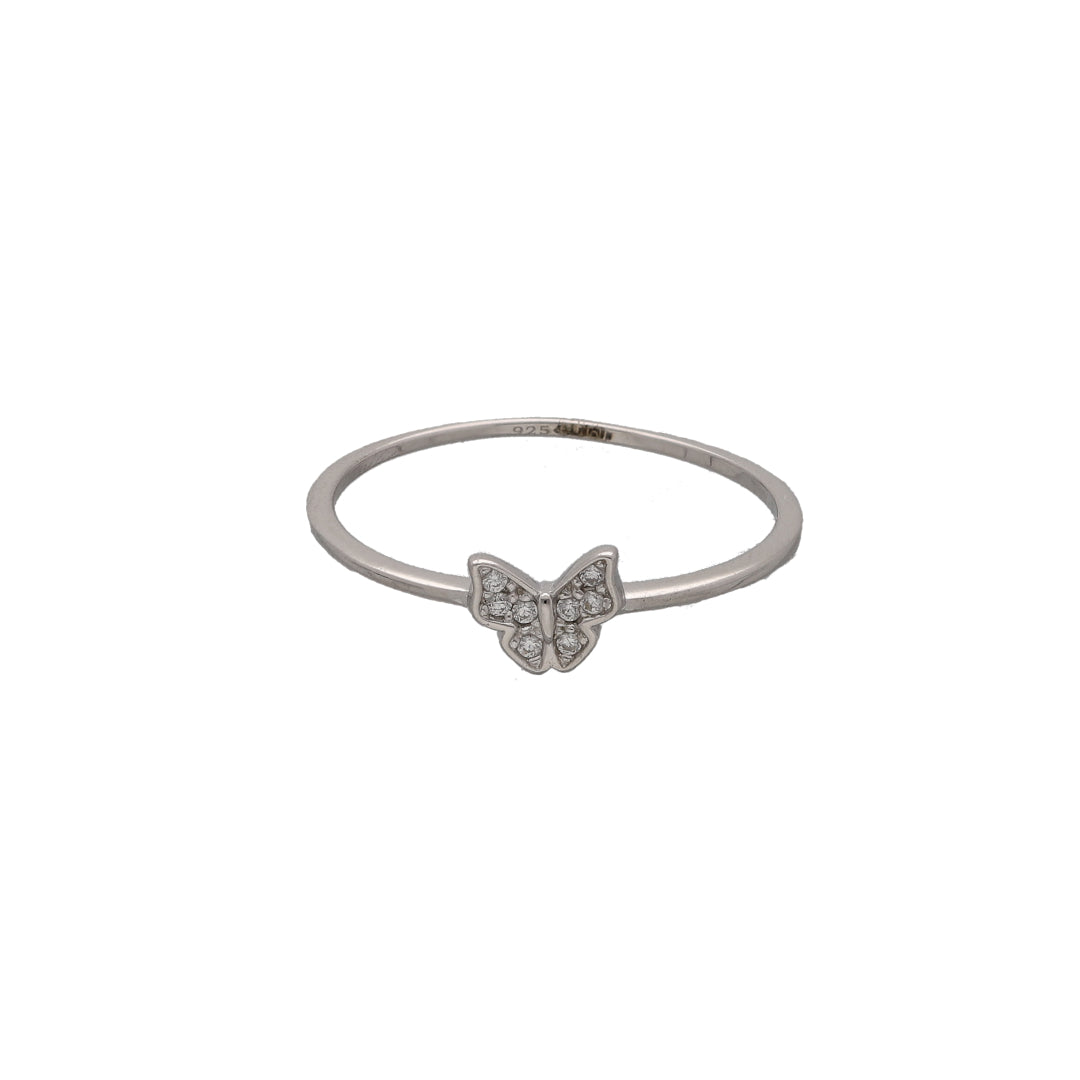 Sterling Silver 925 Flutter Ring - FKJRNSL10729