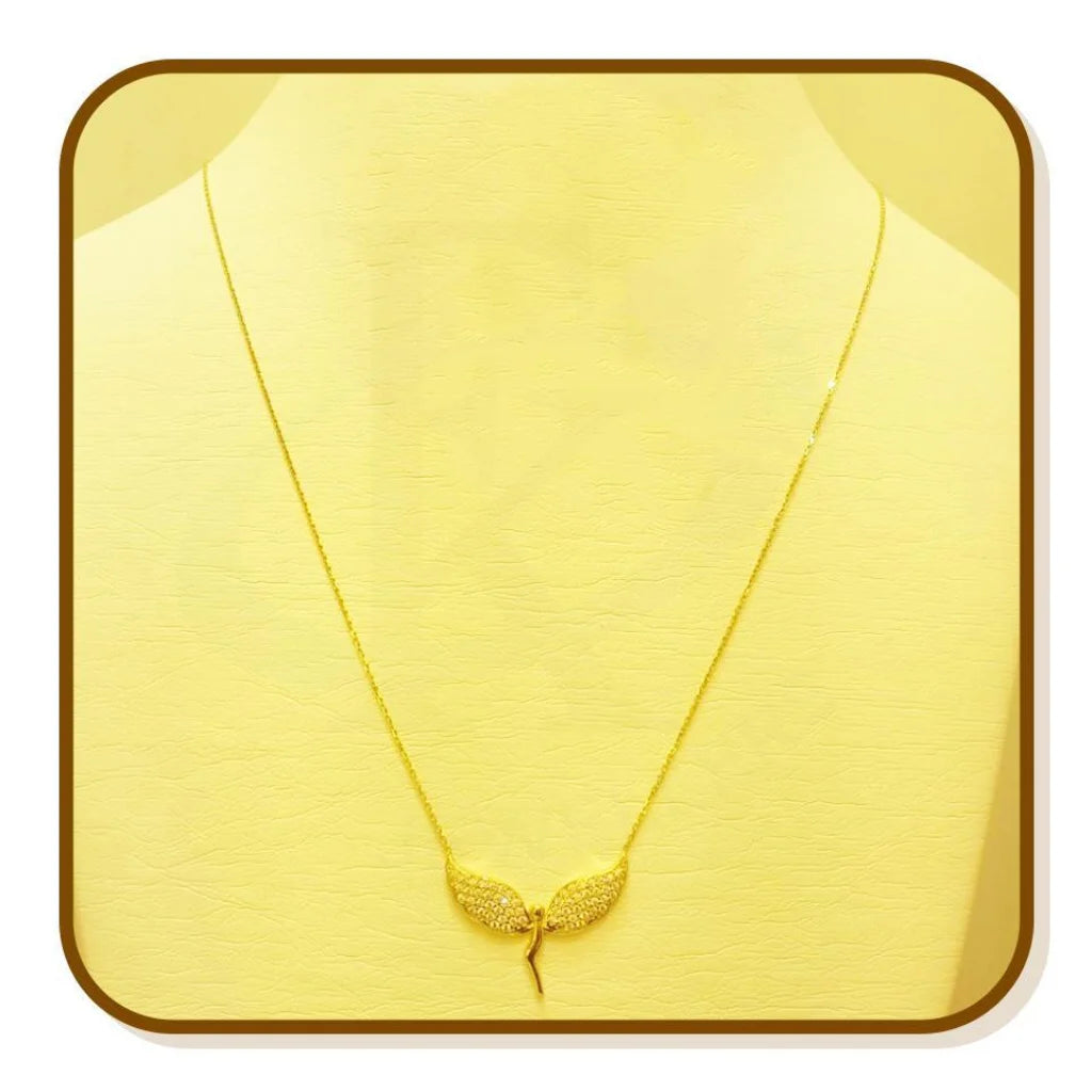 Gold Angel Necklace 18Kt - Fkjnkl1191 Necklaces