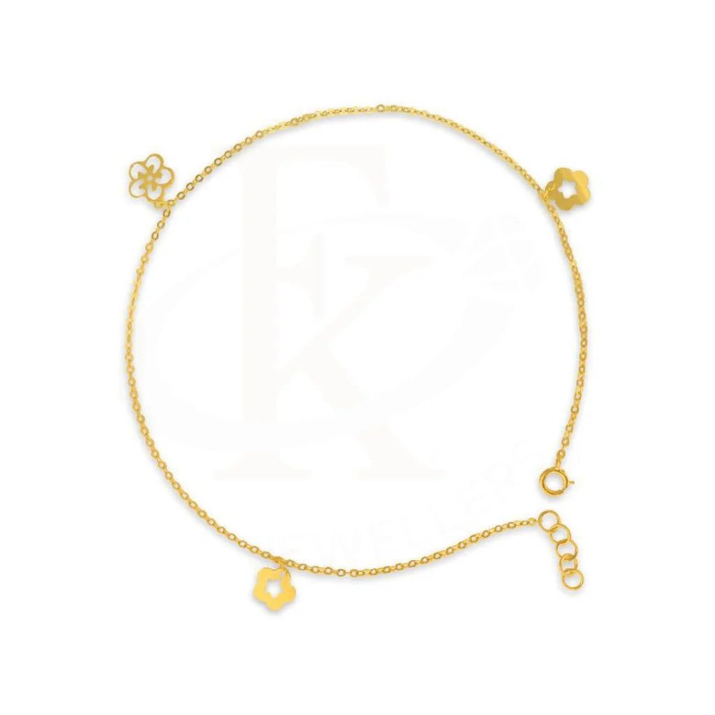 Buy Gold Anklets For Men and Women in 18K Gold in Kuwait at
