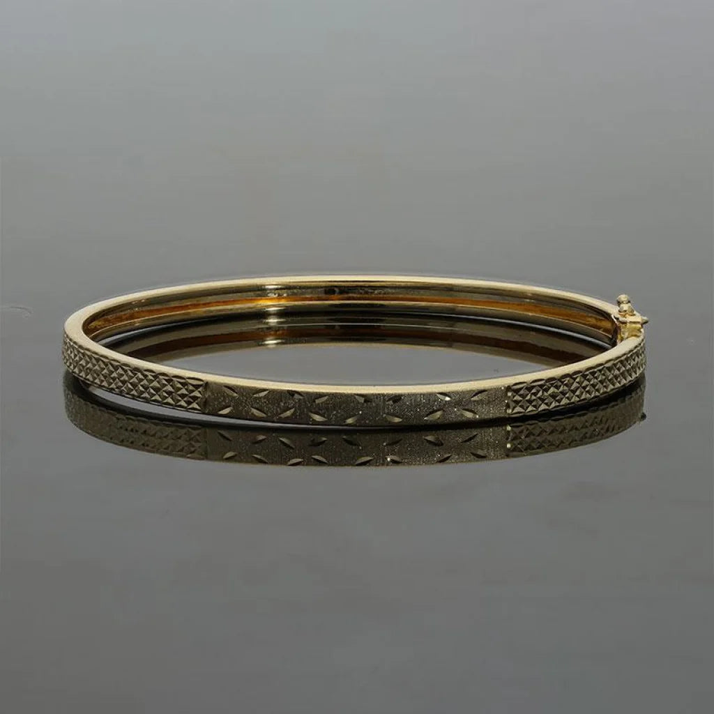 Gold Bangle In 18Kt - Fkjbng18K1889 Bangles