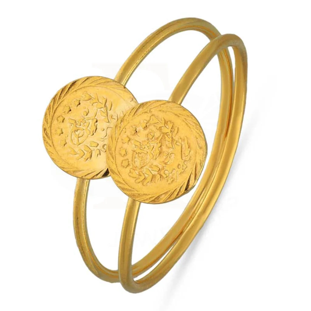 Beautiful 21KT Gold Coins Ring from FKJewellers FKJRN21K3394