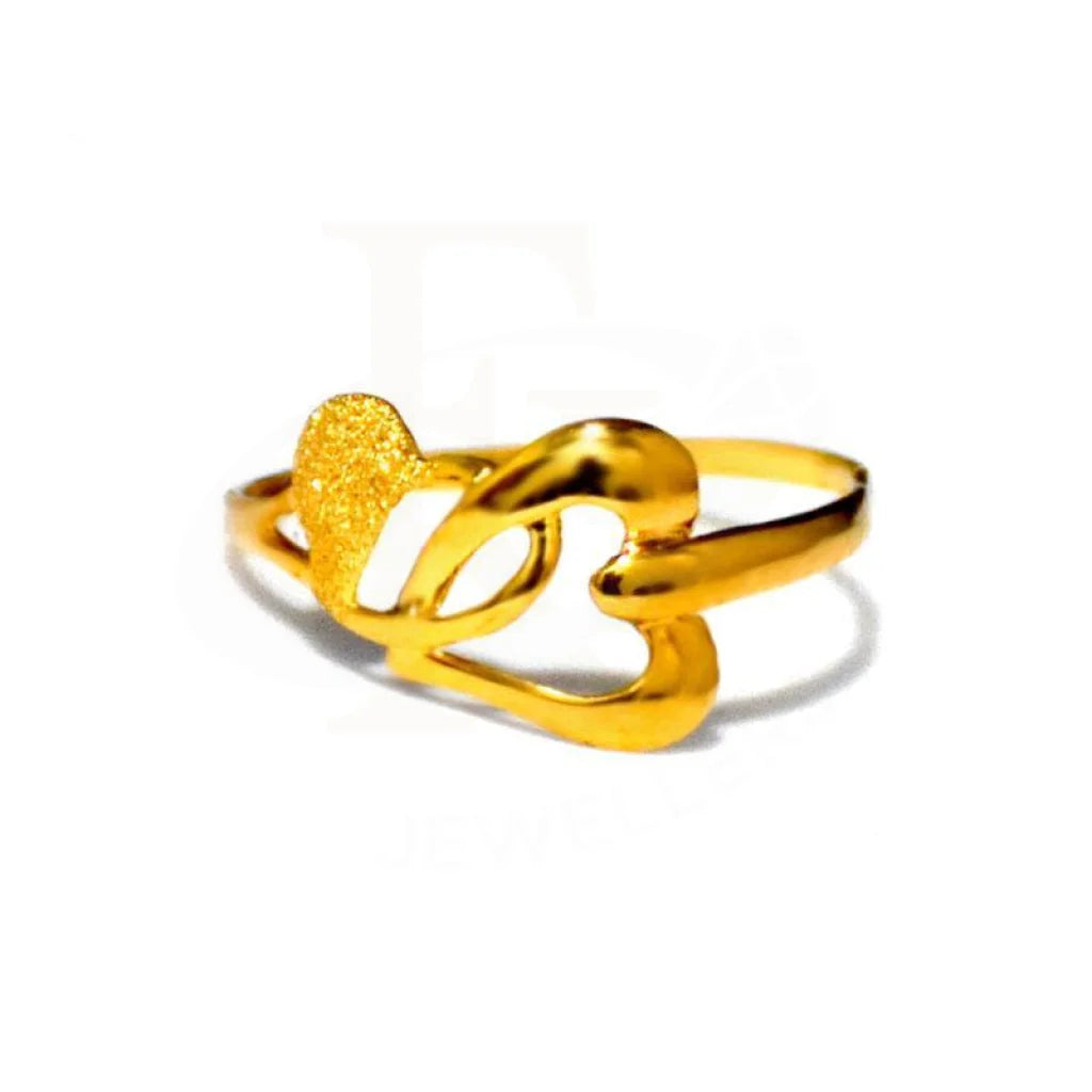 Gold Heart Ring 18Kt - Fkjrn1308 Rings