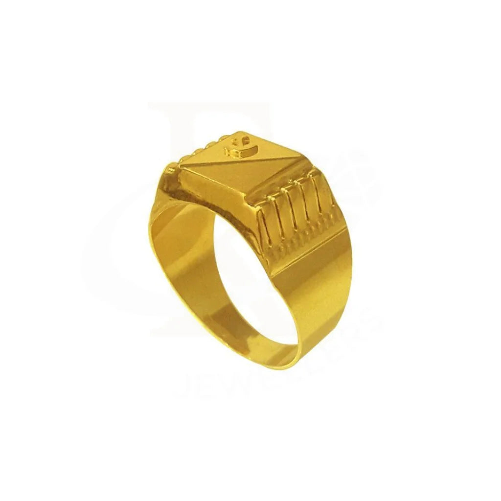Gold Mens Anchor Ring 22Kt - Fkjrn1842 Rings