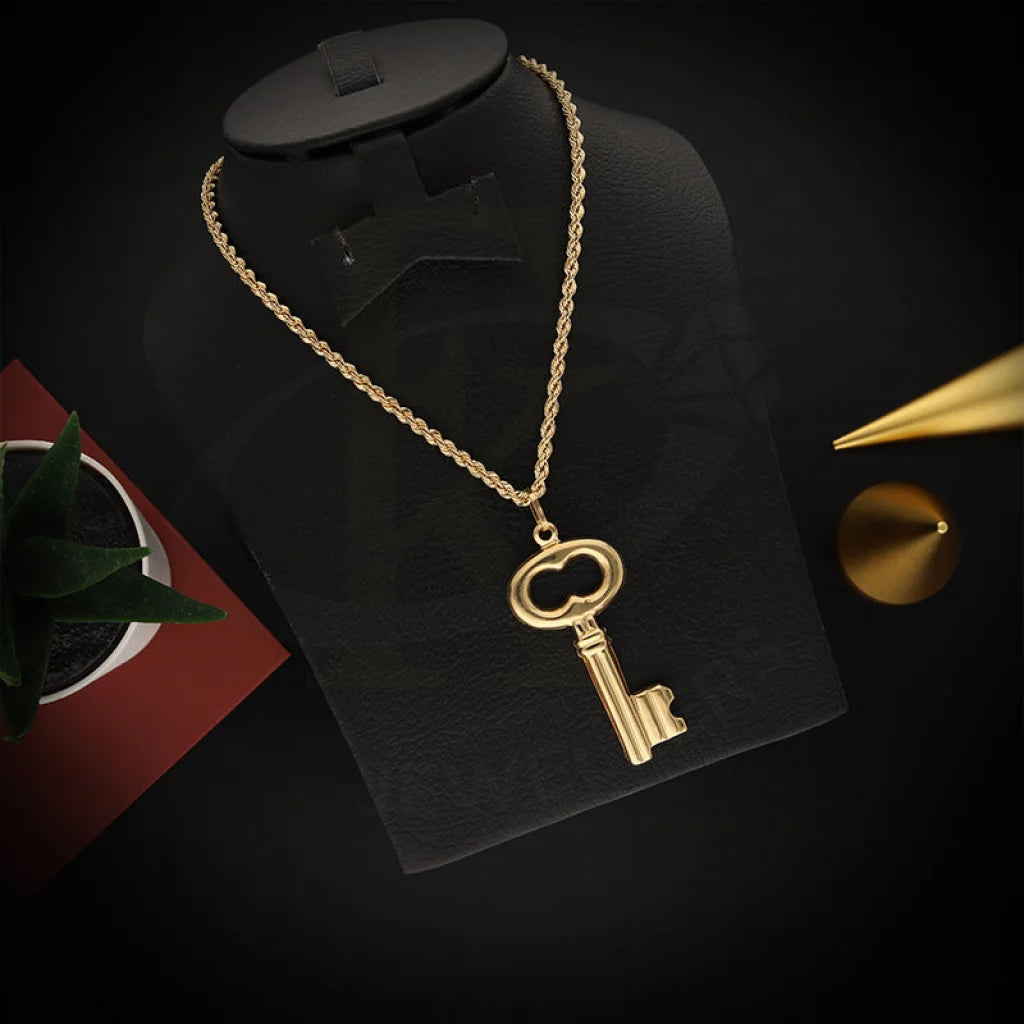 Buy Online 18KT Gold Key Necklace From FKJewellers FKJNKL18K5462