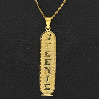 Gold Name Necklace 18Kt - Fkjnkl18K2870 Necklaces