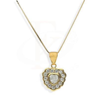 Gold Necklace (Chain With Pendant) 18Kt - Fkjnkl18K2347 Necklaces