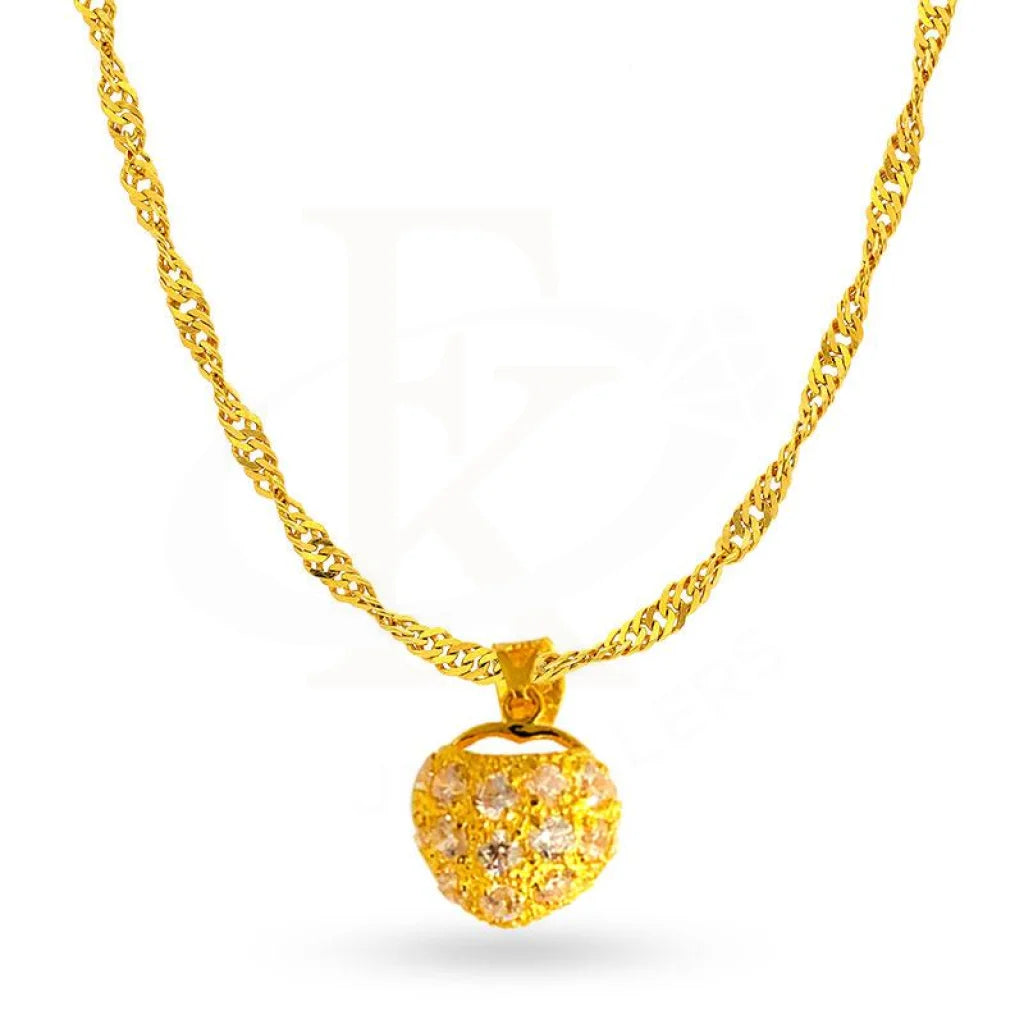 Shop Online 22KT Gold Necklace 4.520 Grams for Women at Best Price in Kuwait FK Jewellers