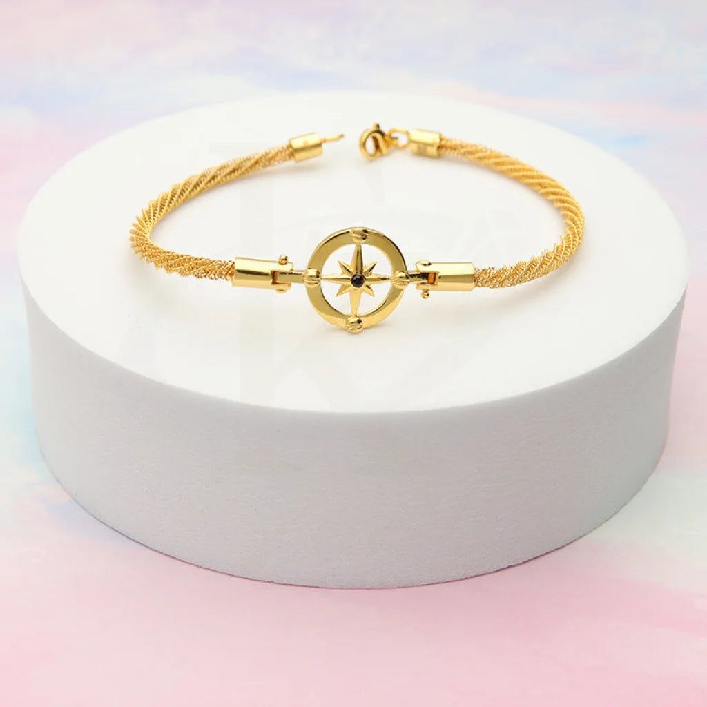 Buy Gold Pave Starburst Bracelet 22KT from FKJewellers