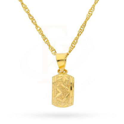 Gold Pendant Set (Necklace Earrings And Ring) 18Kt - Fkjnklst18K2153 Sets