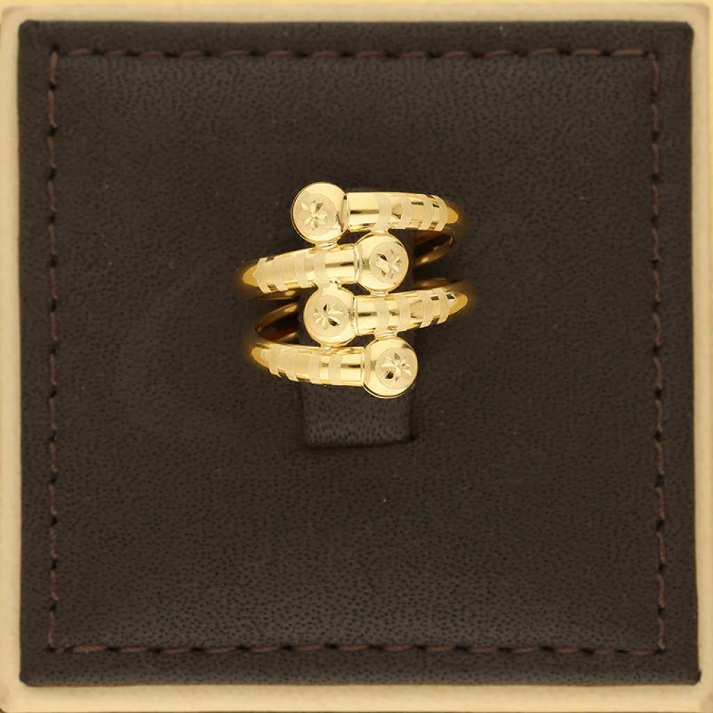 Gold Spiral Ring 18Kt - Fkjrn18K5180 Rings