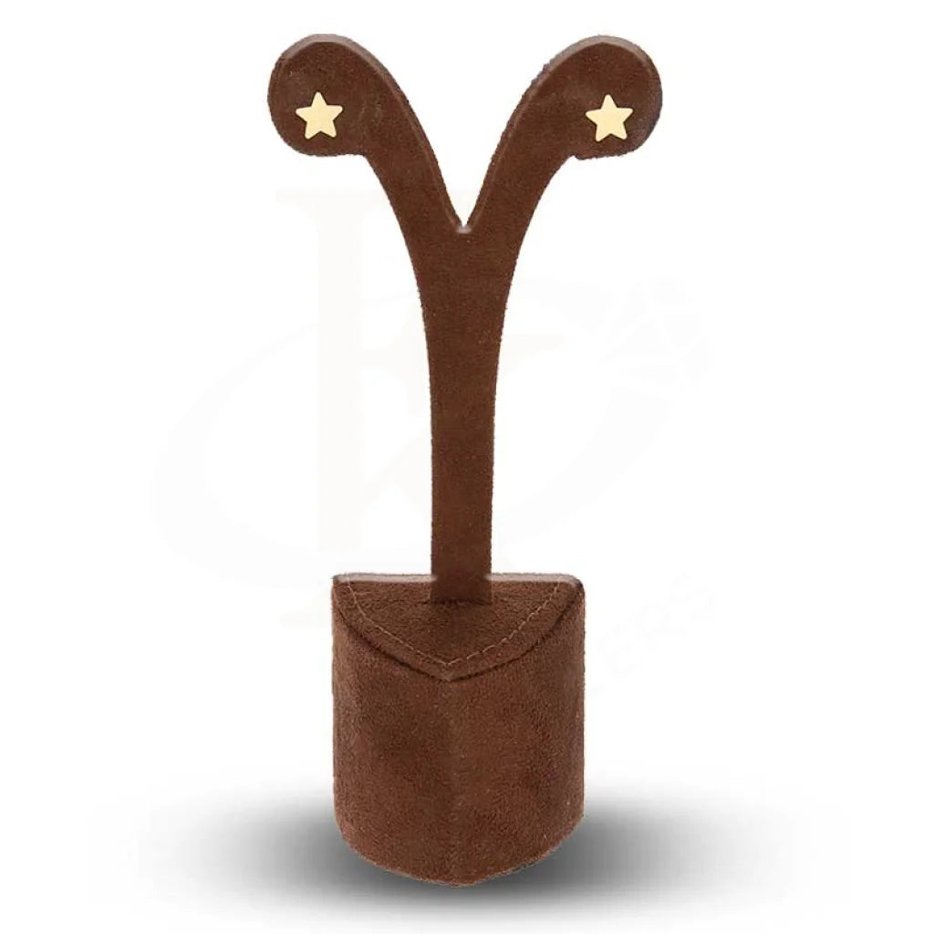 Gold Star Stud Earrings 18Kt - Fkjern18K2778