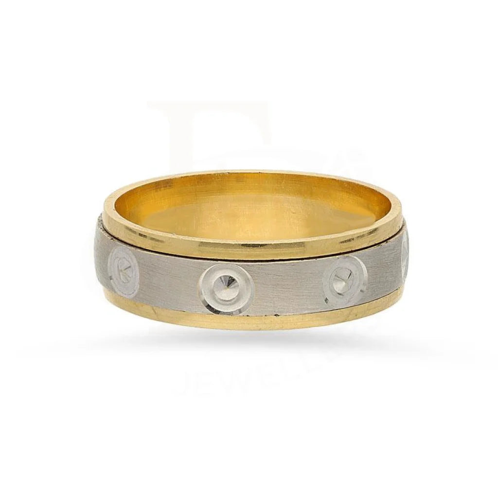 Gold Wedding Rings 18Kt - Fkjrn1313 4.5 [Us]