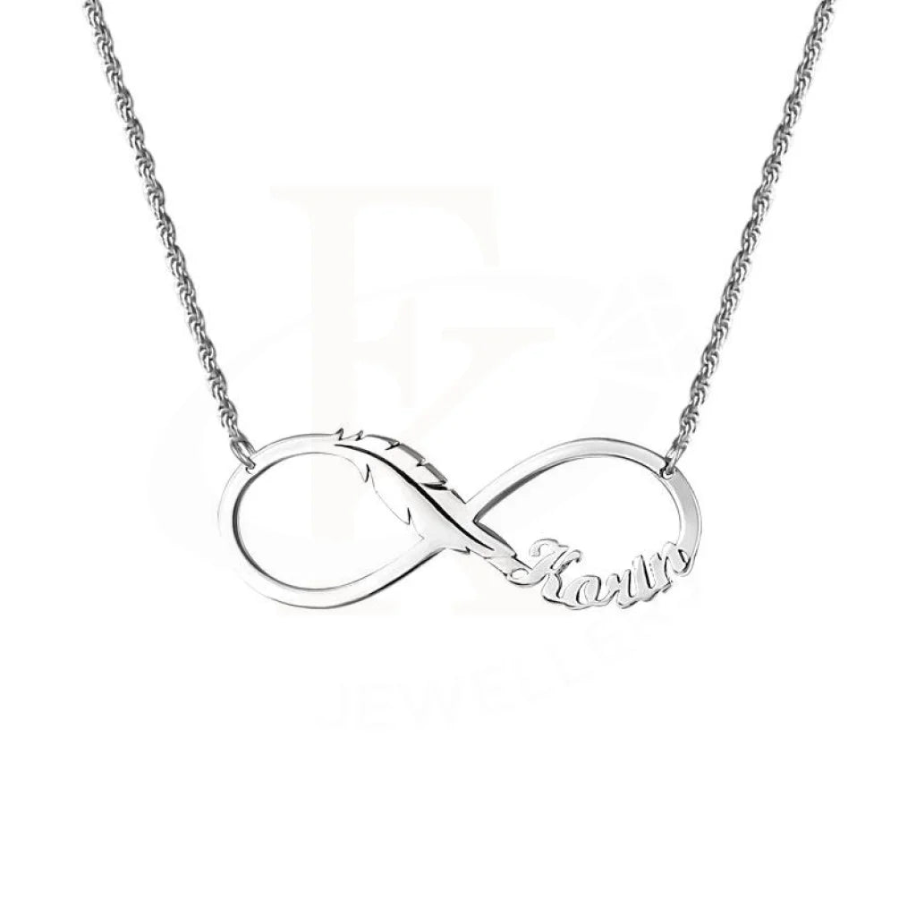 Silver 925 Infinity Name Necklace - Fkjnkl1930 Type 1 Necklaces
