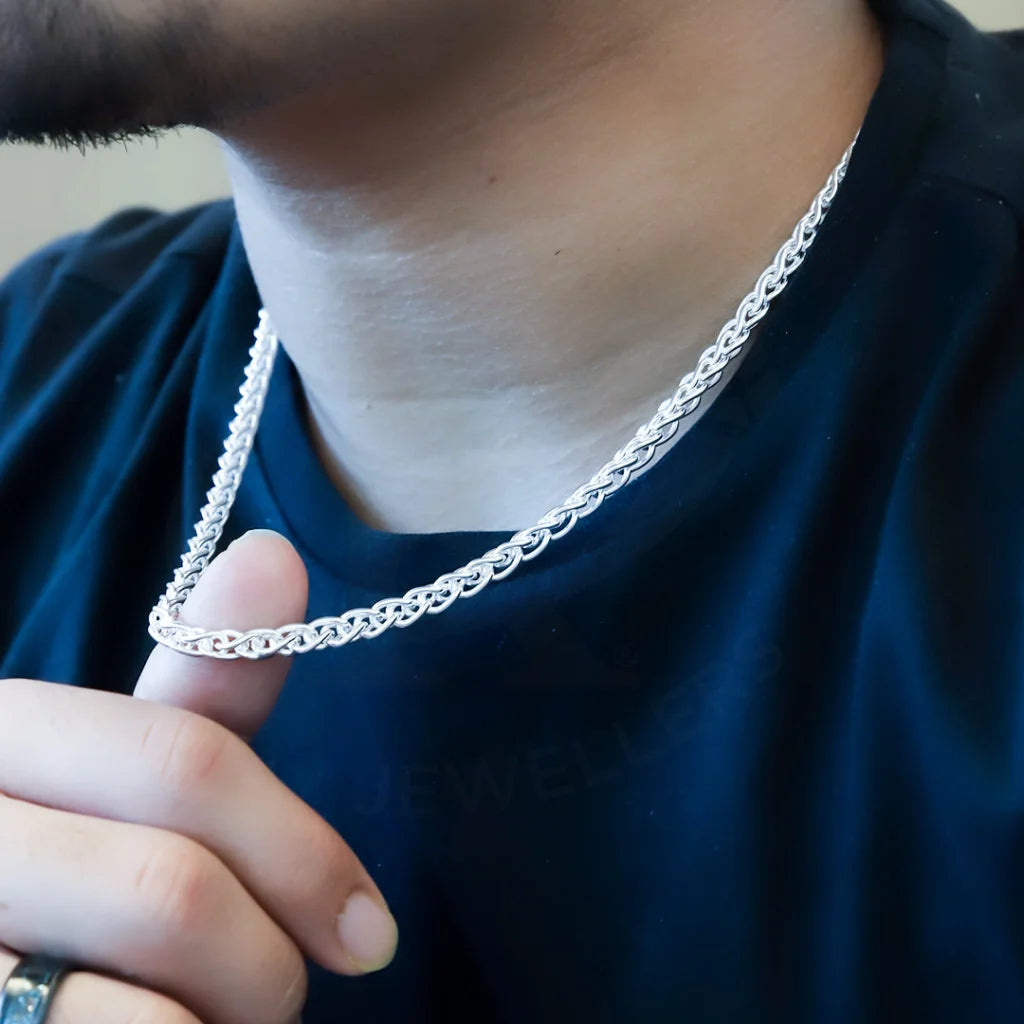 Classic Sterling Silver 925 20 Inches Curb Chain FKJCNSL8129