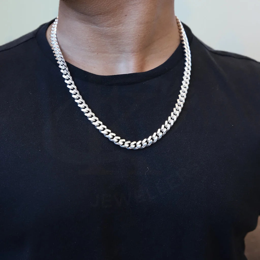 Classic Sterling Silver 925 22 Inches Curb Chain FKJCNSL8123 FK Jewellers