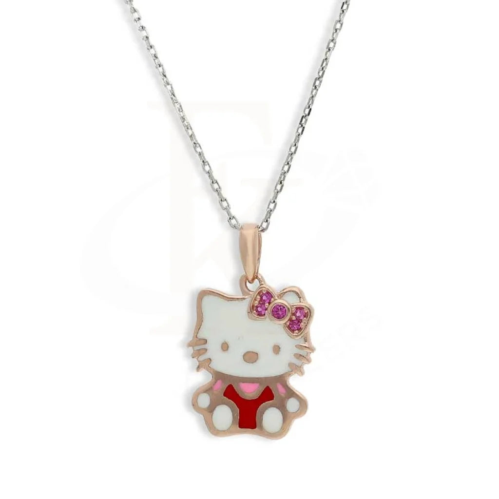 Hello Kitty Bling Pendant Chunky Chain Necklace, Hot Topic