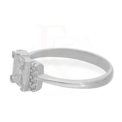 Italian Silver 925 Solitaire Ring - Fkjrnsl2182 Rings