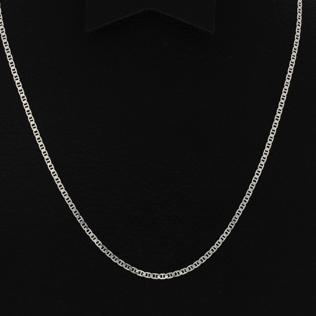 Sterling Silver 925 Interlink Chain - FKJCNSL9769