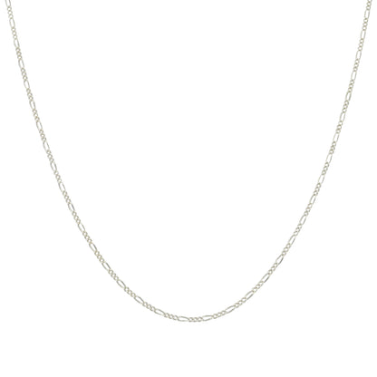 Sterling Silver 925 Figaro Chain - FKJCNSL9771