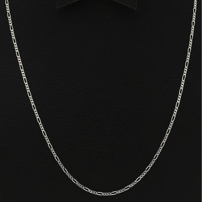 Sterling Silver 925 Figaro Chain - FKJCNSL9771