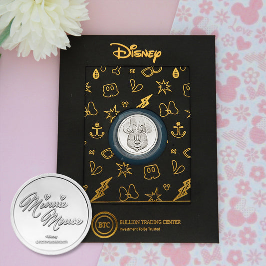 Disney Minnie Silver Coin 999.0 Silver - FKJCONSLM9869