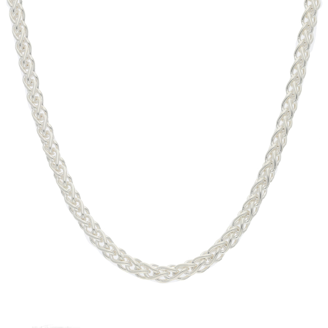 Sterling Silver 925 24 Inches S Double Link Chains - FKJCNSL9499