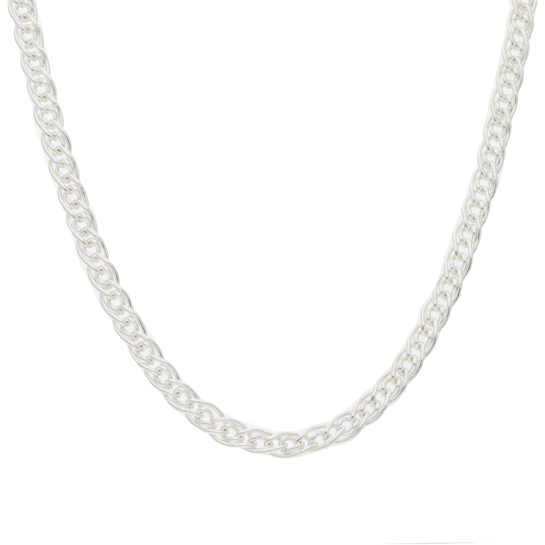 Sterling Silver 925 Double Interlink Chains - FKJCNSL9500