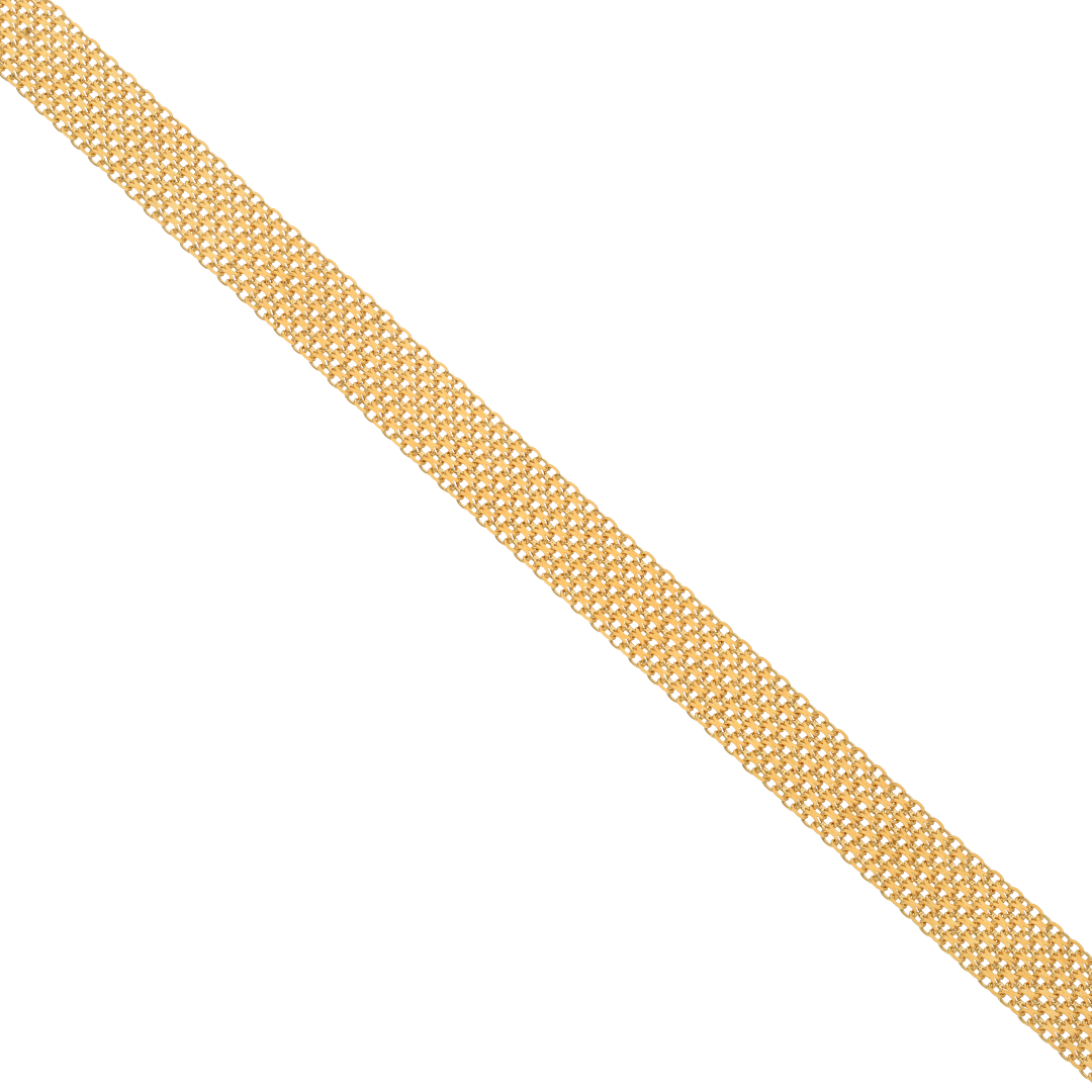 Gold 20 Inches Heavy Herringbone Chain 18KT - FKJCN18K8908