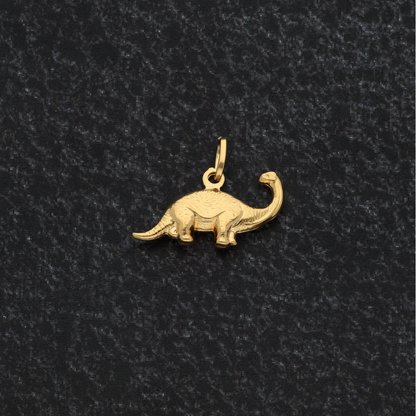 Gold Dinosaur Pendant 18KT - FKJPND18K9180