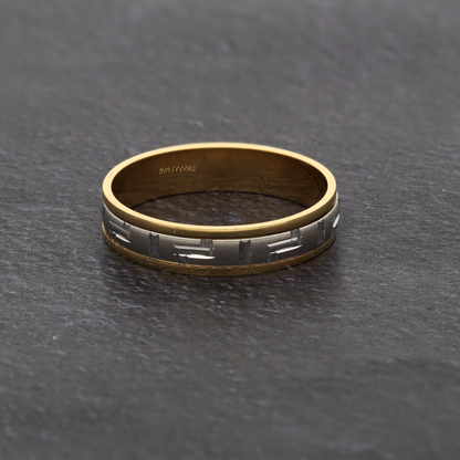 Gold Wedding Ring 18KT - FKJRN18K9245