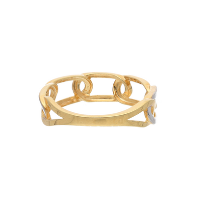 Gold Classy Ring 18KT - FKJRN18K9236