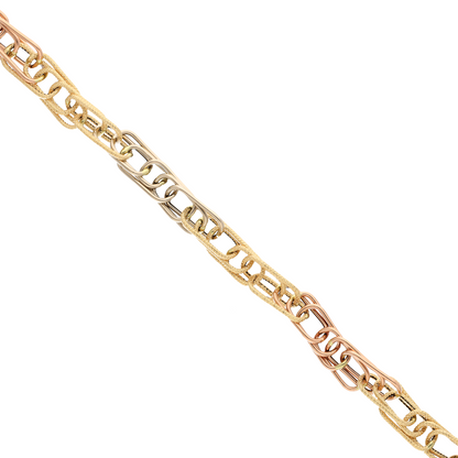 Gold Interlink Bracelet 18KT - FKJBRL18K9304