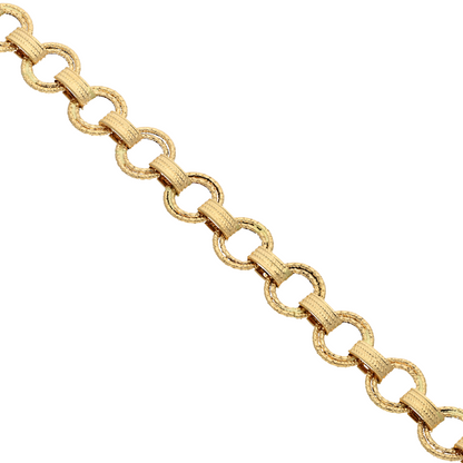 Gold Link Bracelet 18KT - FKJBRL18K9301