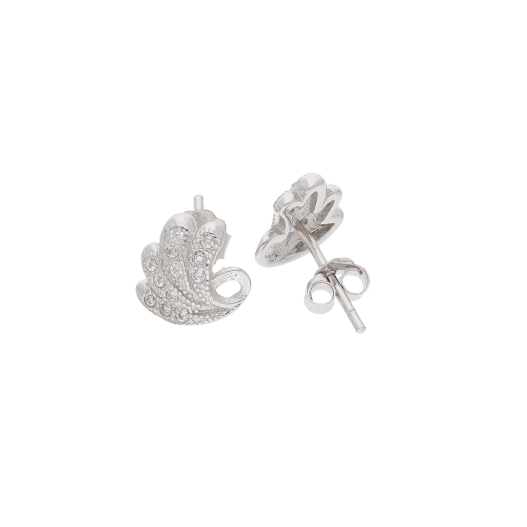 Sterling Silver 925 Stuning Leaf Earrings - FKJERNSL9403