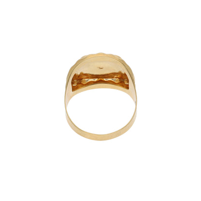 Gold Stud Classy Scorpion Design in Men's Ring 18KT - FKJRN18K9435