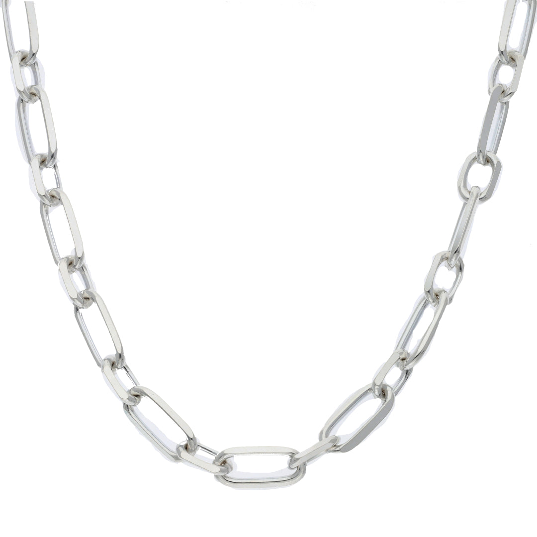 Sterling Silver 925 Figaro Chain - FKJCNSL9448