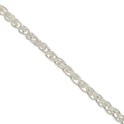 Sterling Silver 925 8 Inches Curb Bracelet - FKJBRLSL9453