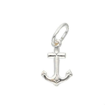 Sterling Silver 925 Anchor Pendant  - FKJPNDSL9515