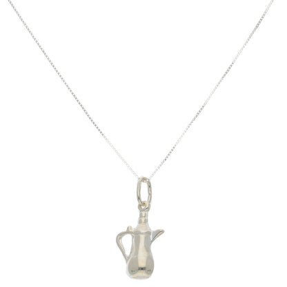 Sterling Silver 925 Necklace (Chain with Jug Pendant) - FKJNKLSL9518