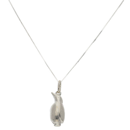 Sterling Silver 925 Necklace (Chain with Penguin Pendant) - FKJNKLSL9520