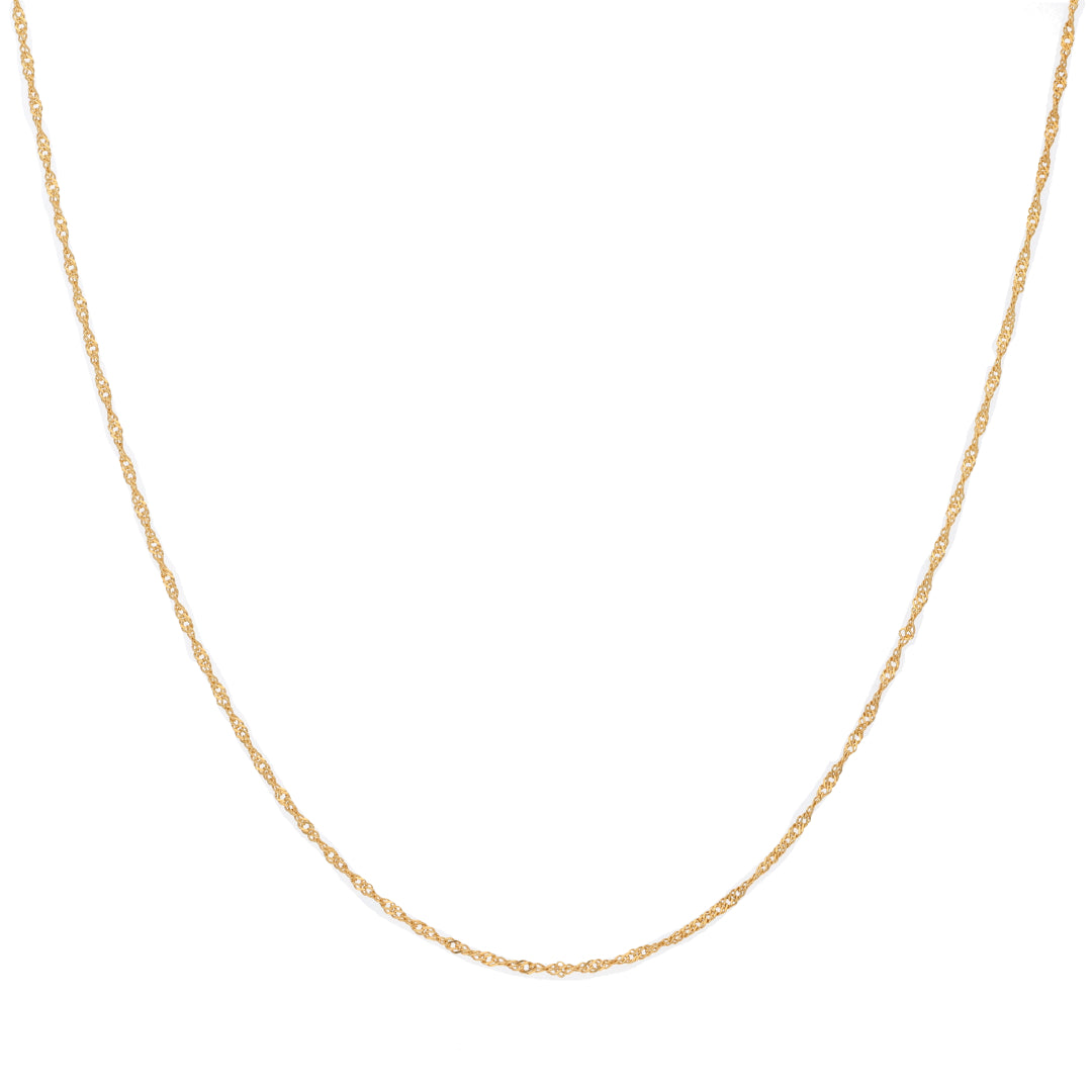 Gold Disco Chain 21KT - FKJCN21KM9693