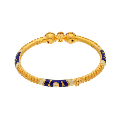 Gold Baby Bangle 21KT - FKJBNG21KM9972