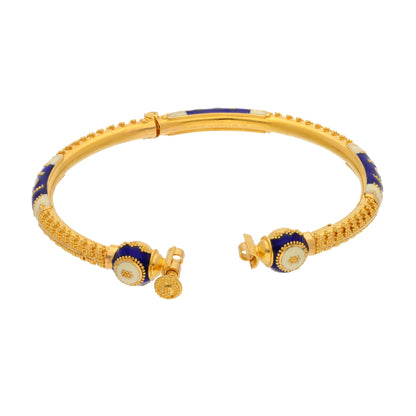 Gold Baby Bangle 21KT - FKJBNG21KM9972