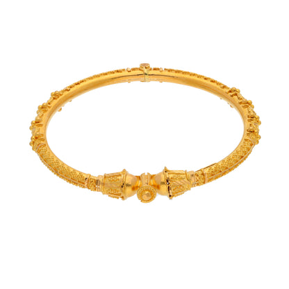 Gold Baby Bangle 21KT - FKJBNG21KM9975