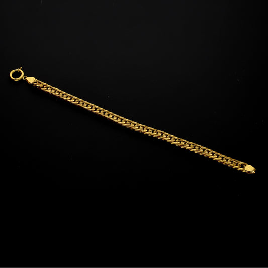 Gold Rope Link Bracelet 21KT - FKJBRL21KM10239