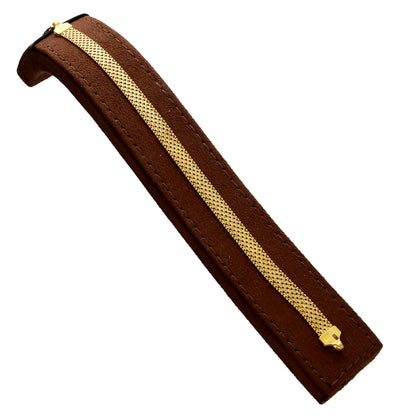 Gold Strap Bracelet 21KT - FKJBRL21KM10294